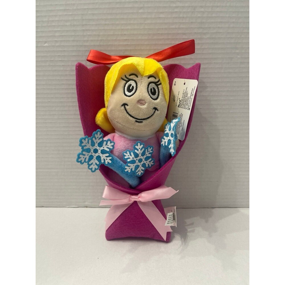 Cindy- Lou Who 10” Plush Bouquet by Ruz New With Tag.